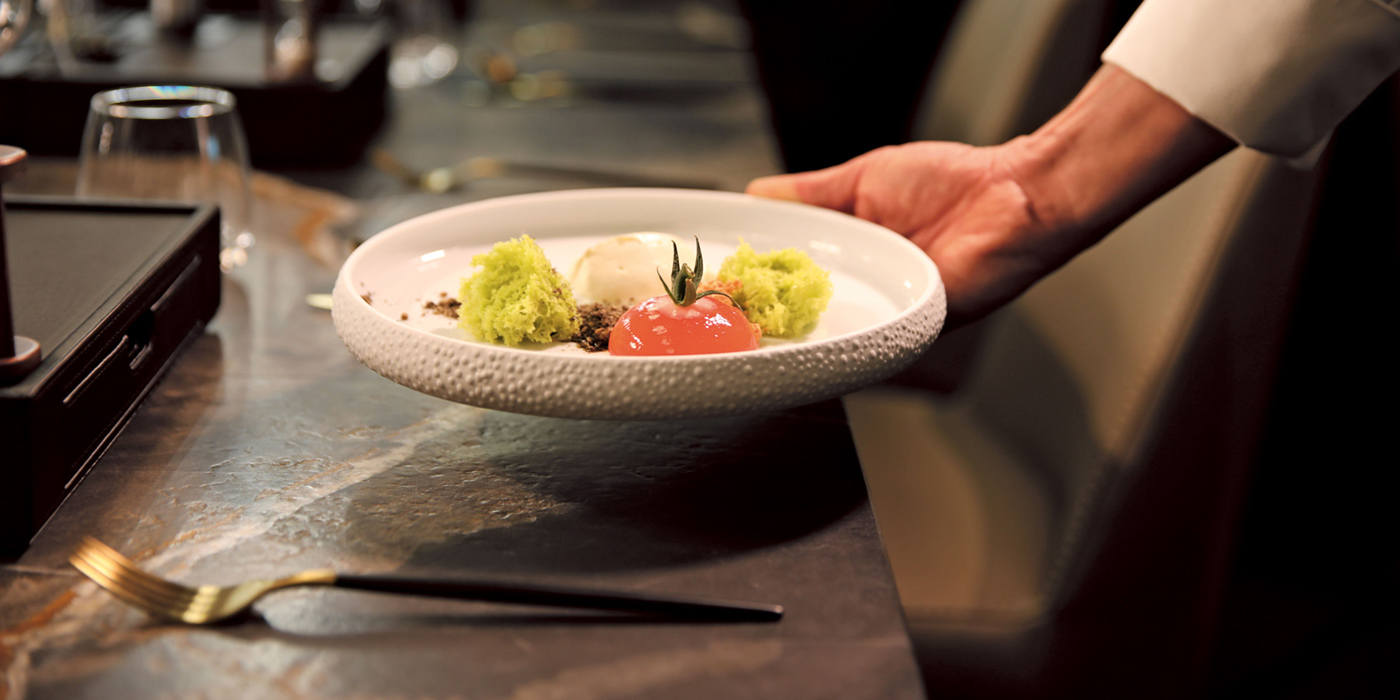 Dining at Chef’s Table, Scenic Eclipse 