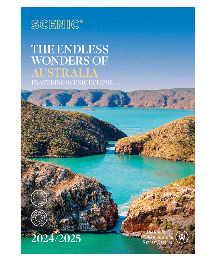 UltraLuxury Cruise Brochures 2024, 2025 and 2026 Scenic