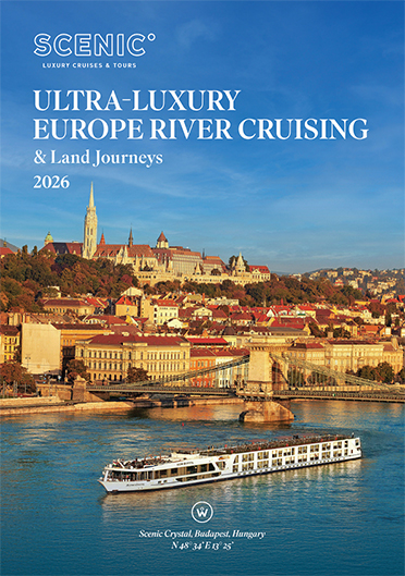 Scenic Europe River Cruising 2026 Brochure Cover