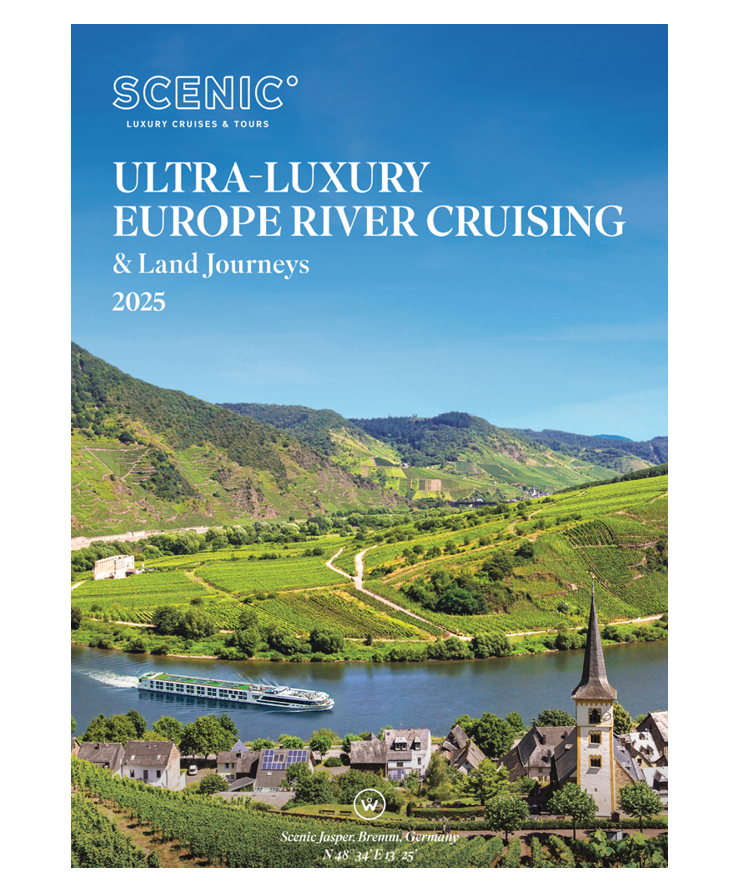 Europe river cruise brochure cover