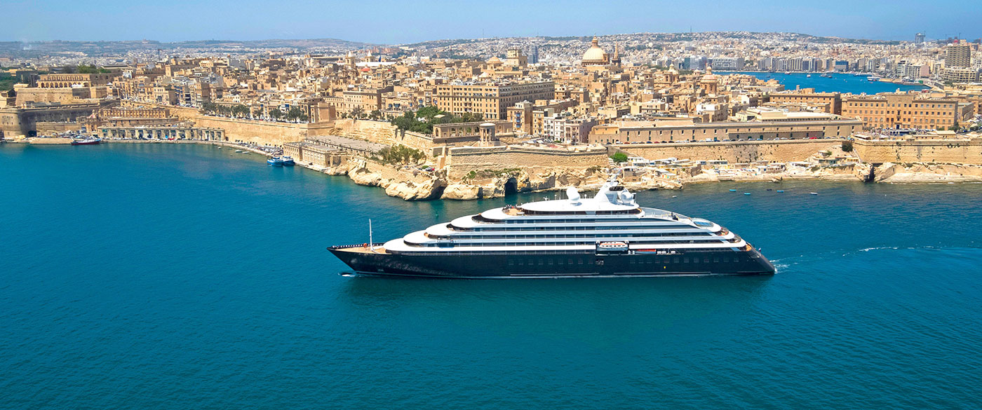 Scenic Eclipse in Valetta, Malta
