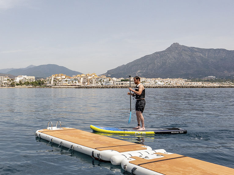 Stand-up paddle boarding, Scenic Eclipse