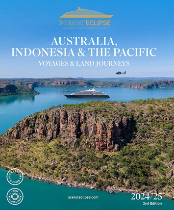 Brochure for Australia, Indonesia and the Pacific Voyages & Land Journeys 2024