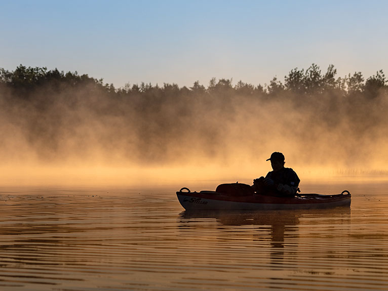 Kayaking in North American waters