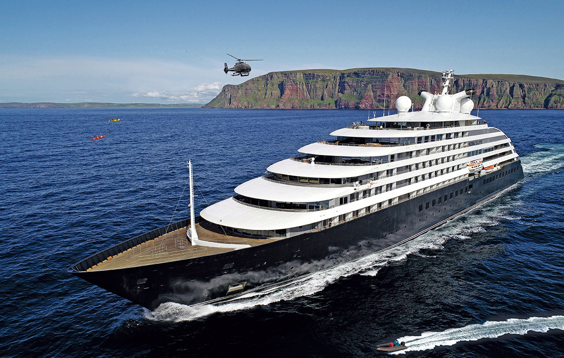 Scenic Eclipse on Orkney Islands Scotland