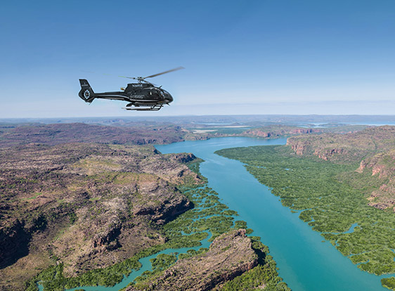 Scenic Helicopter over Kimberley