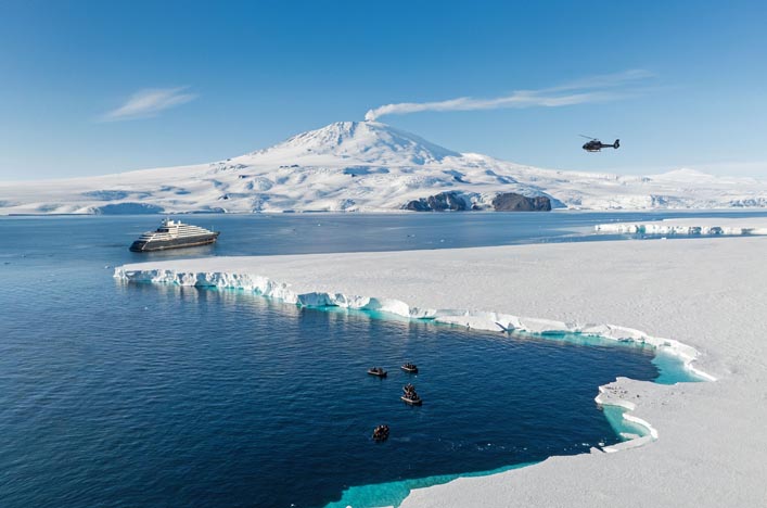 Erebus Ice Tongue, McMurdo Sound, East Antarctica