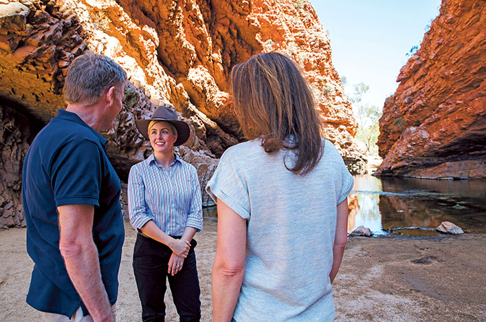 The_Ghan_Simpsons_Gap_Discovery_Walk_Australia