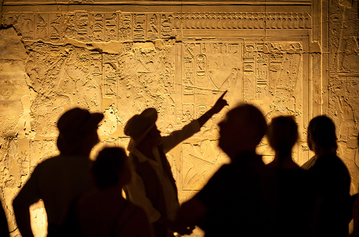 Local guide in Egypt