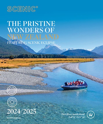 The Pristine Wonders of New Zealand Brochure Cover
