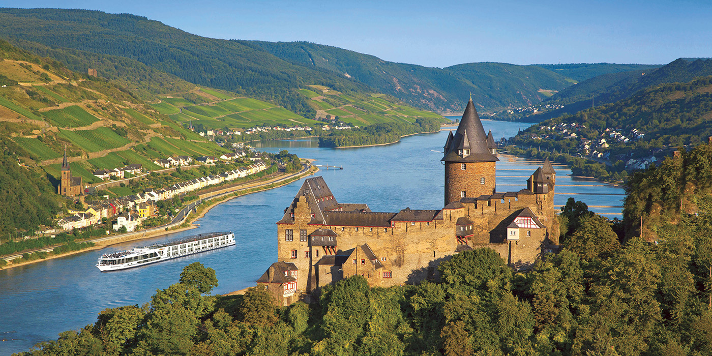 Scenic Crystal cruising Rhine Valley