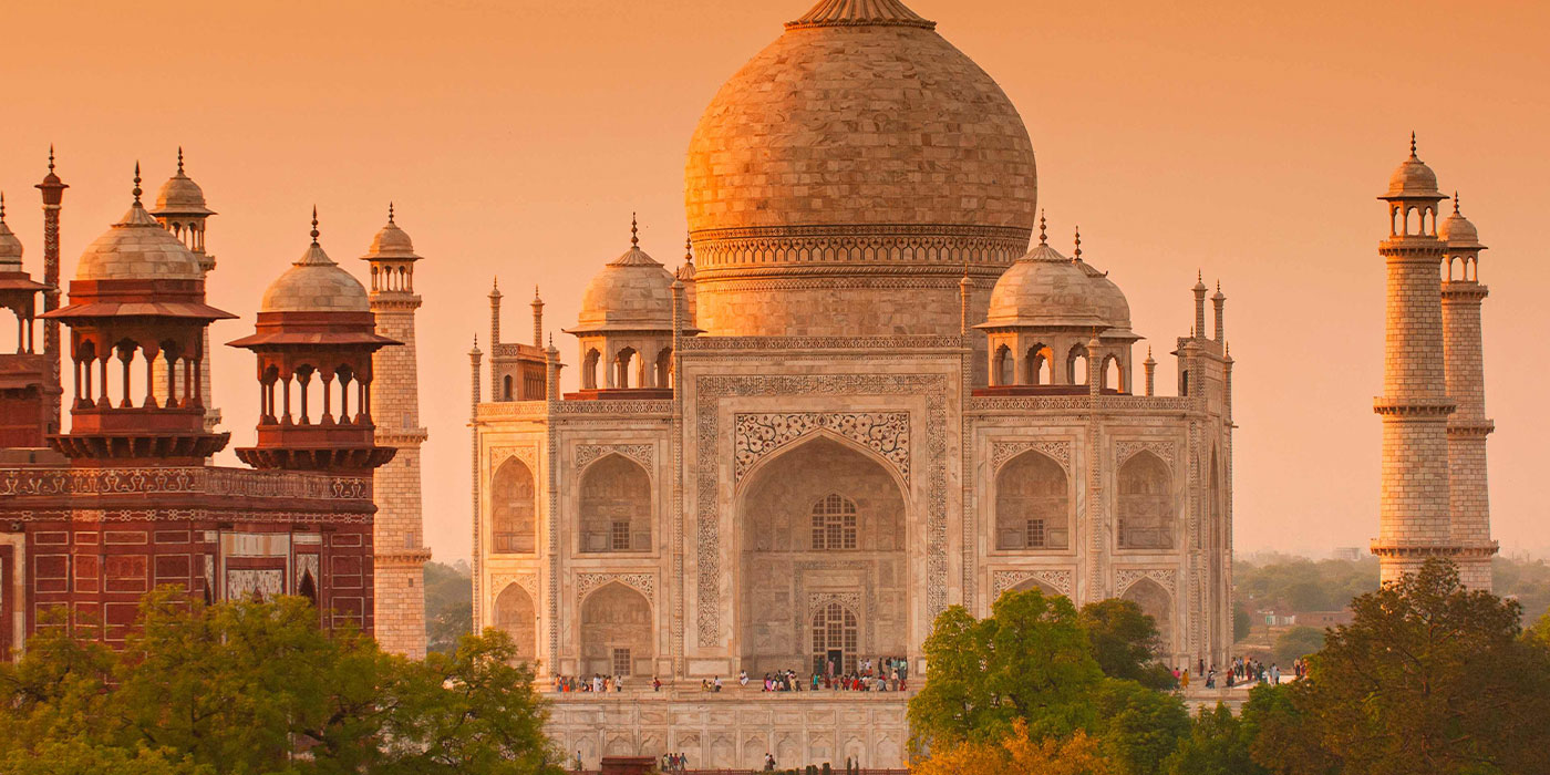Taj Mahal in India