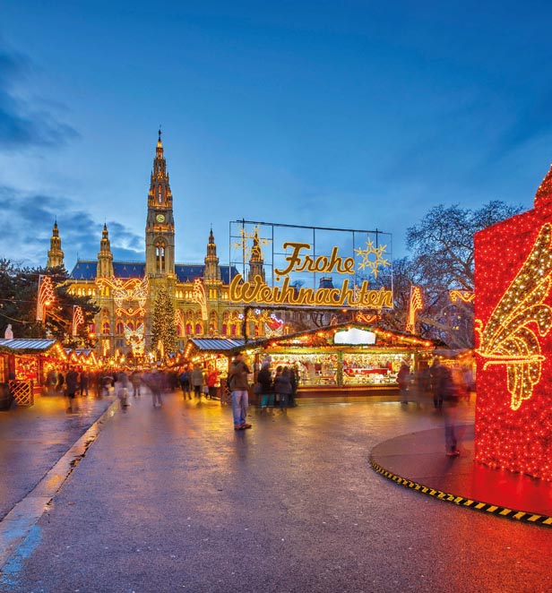 Christmas Markets, Vienna, Austria