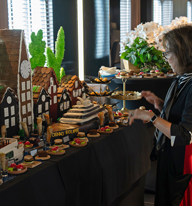 Guests enjoyed treats made by on onboard culinary team.