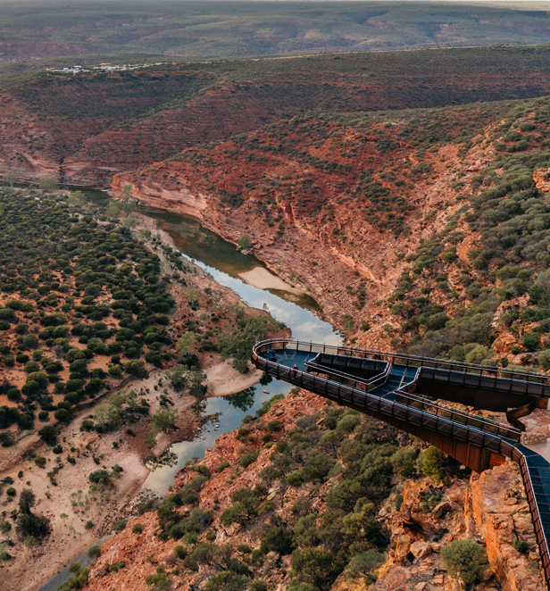 Kalbarri Skywalk in Western Australia