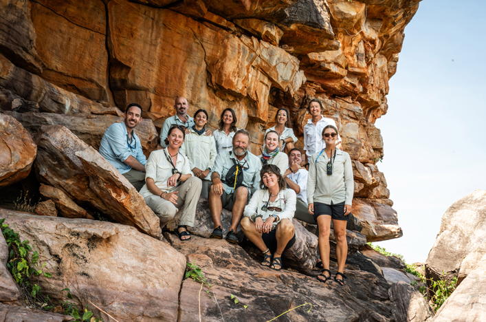 Group of tour guides in Western Australia