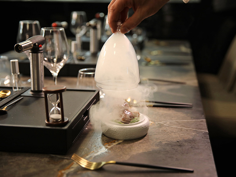 Scenic Eclipse Chef's Table dish