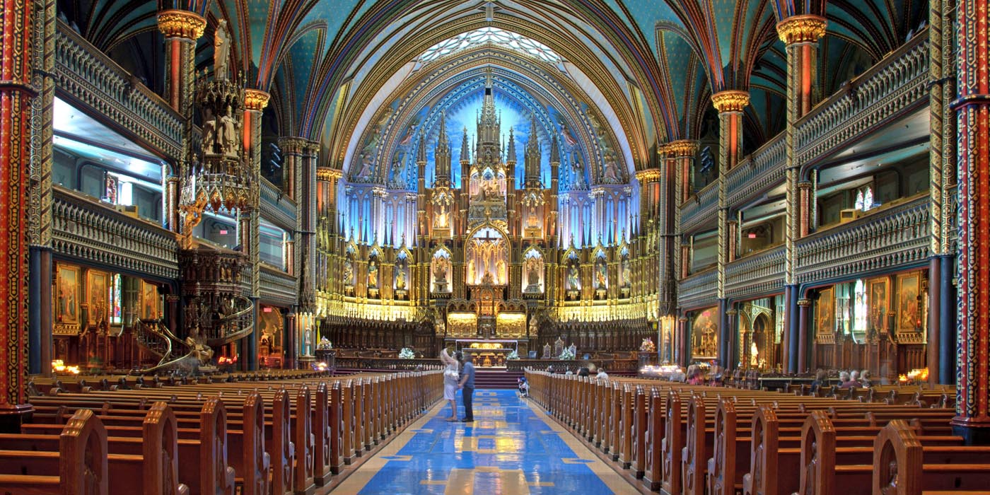 Notre Dame Basilica of Montreal, Canada