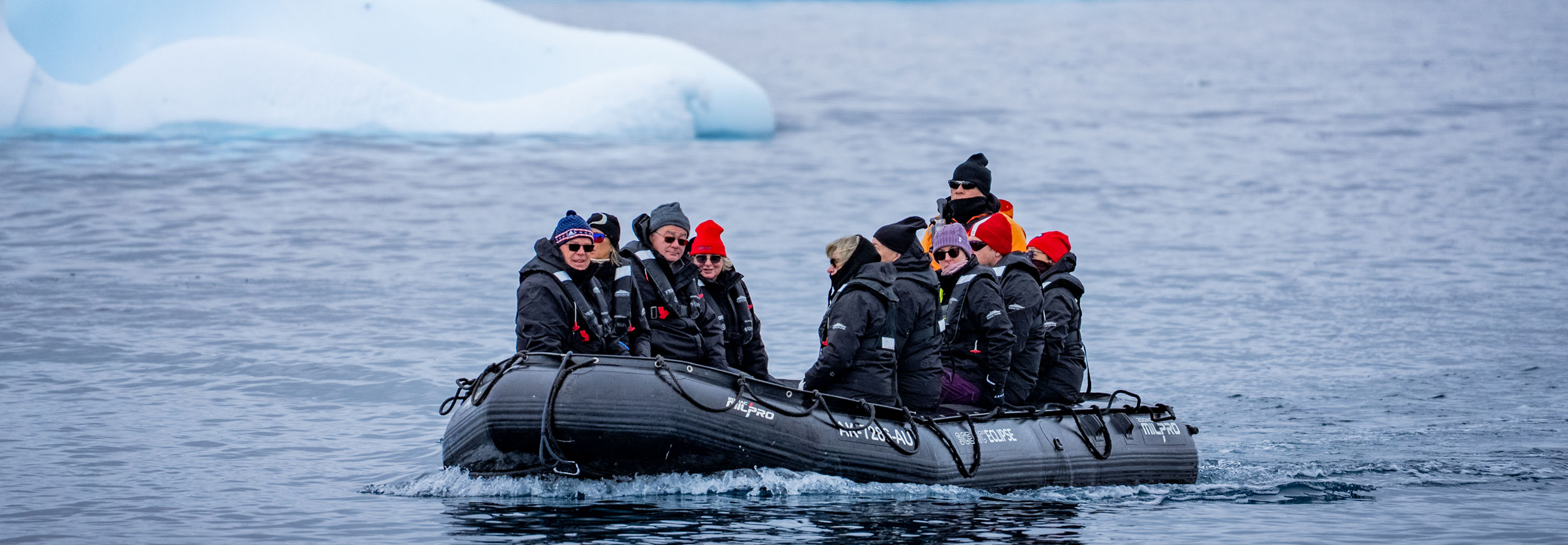 Guests exploring by Zodiac
