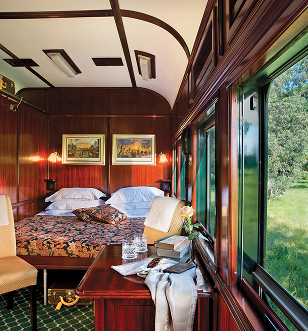 Rovos rail journey, South Africa